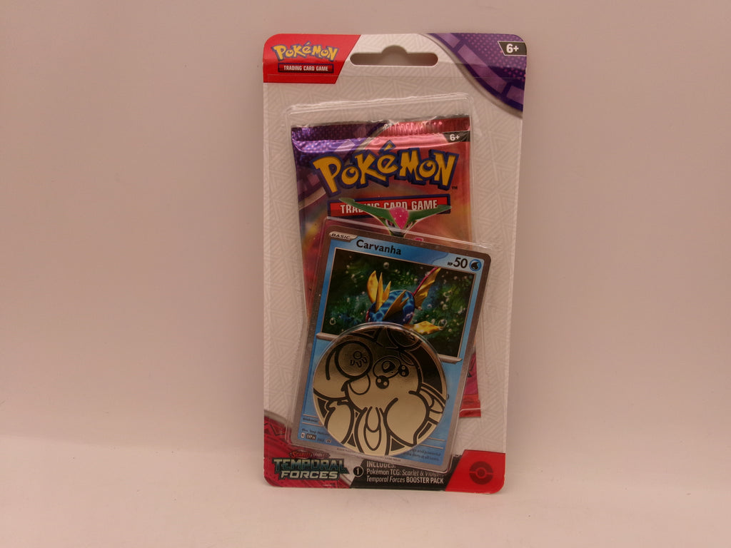 Pokemon Scarlet & Violet Temporal Forces Carvanha