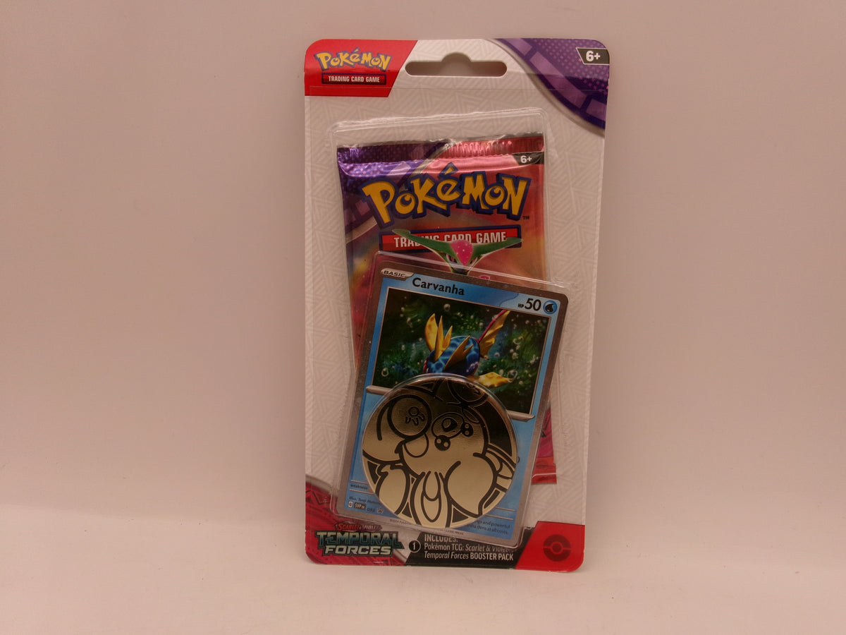 Pokemon Scarlet & Violet Temporal Forces Carvanha