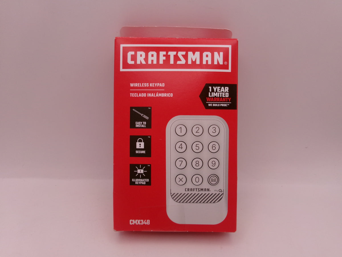 Craftsman Wireless Keypad CMX348