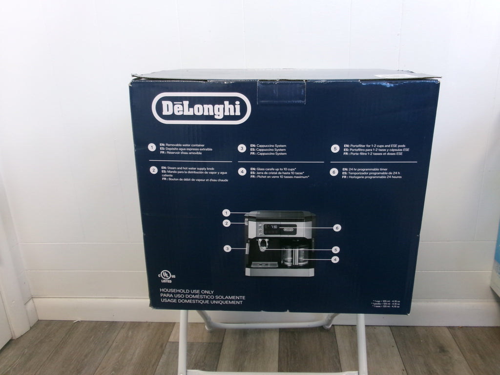De'Longhi Combination All in One Coffee, Espresso, Cappuccino Machine