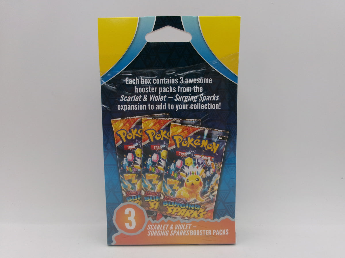 Pokemon TCG: Scarlet & Violet - Surging Sparks 3 Booster Packs