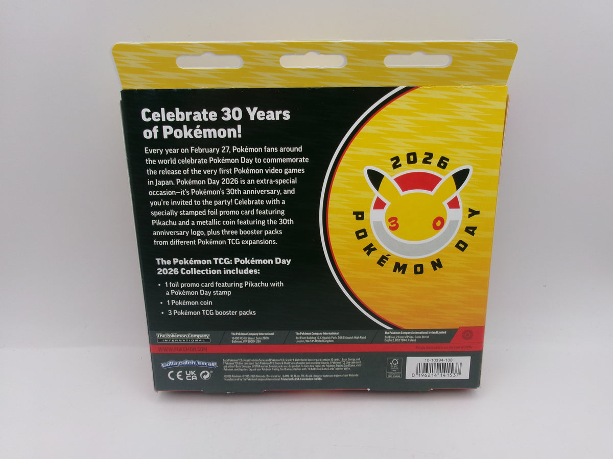 Pokémon TCG Pokémon Day 2026 Collection Box
