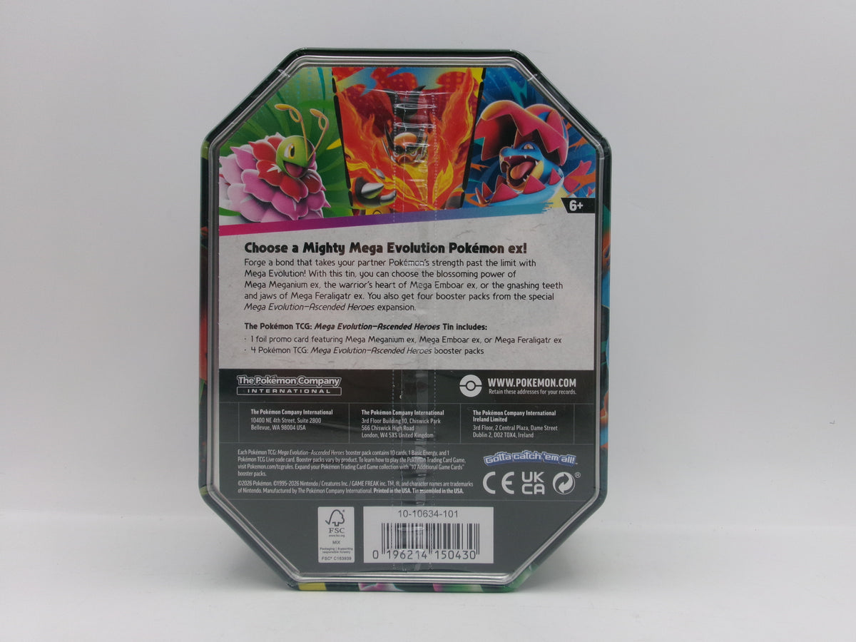 Ascended Heroes Tin [Mega Meganium ex] - ME: Ascended Heroes (ASC)