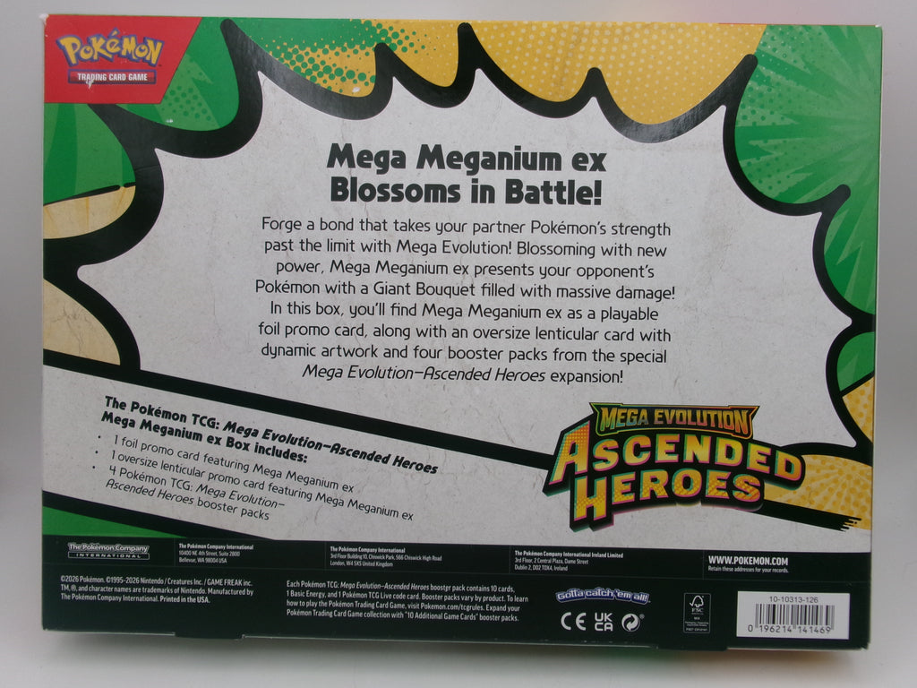 Ascended Heroes Mega Meganium ex Box - ME: Ascended Heroes (ASC)