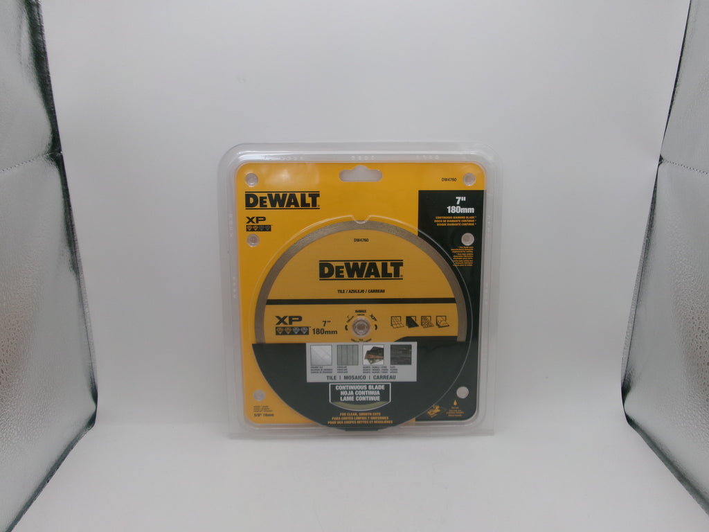 DEWALT DW4760 7-in Dry Continuous Rim Diamond Saw Blade