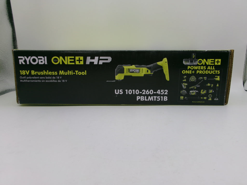 RYOBI PBLMT51B ONE+ HP 18V Brushless Oscillating Multi-Tool w/ Accessories