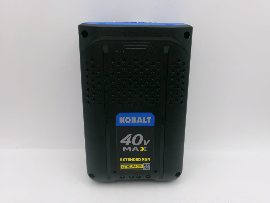 Kobalt 40V Max 4.0Ah Extended Run Battery + Fast Charger