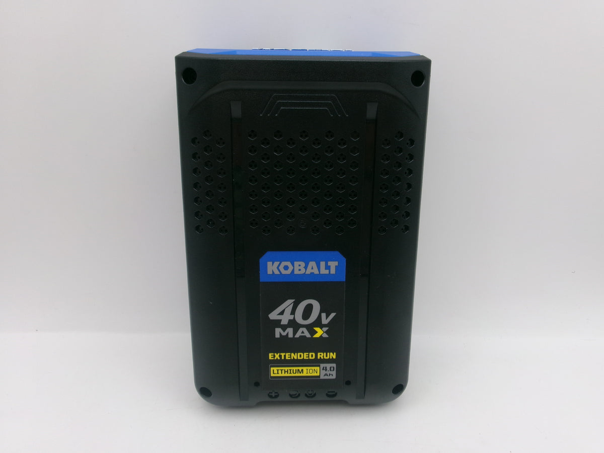 Kobalt 40V Max 4.0Ah Extended Run Battery + Fast Charger