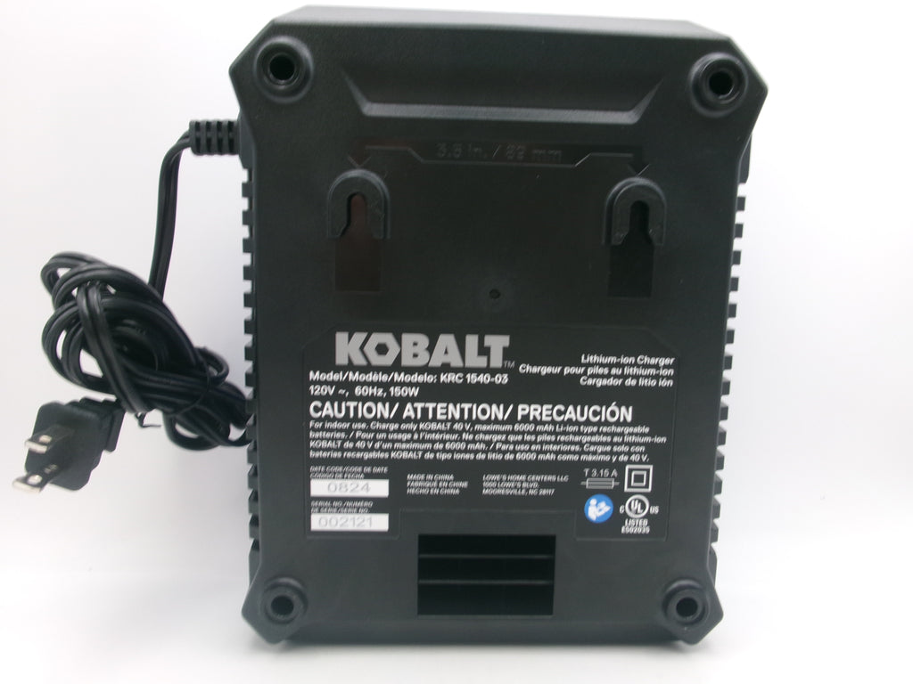 Kobalt 40V Max 4.0Ah Extended Run Battery + Fast Charger