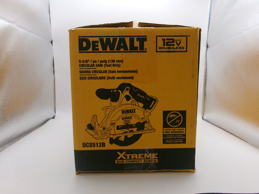 DEWALT DCS512B XTREME 12V Max Brushless 5-3/8" Cordless Circular Saw -Tool Only