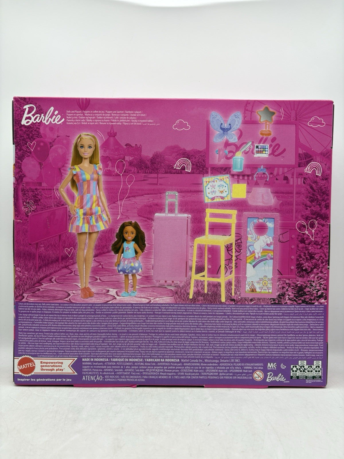 Mattel Barbie Day At The Fair Play Set Doll Face Paint W Accessories 2025