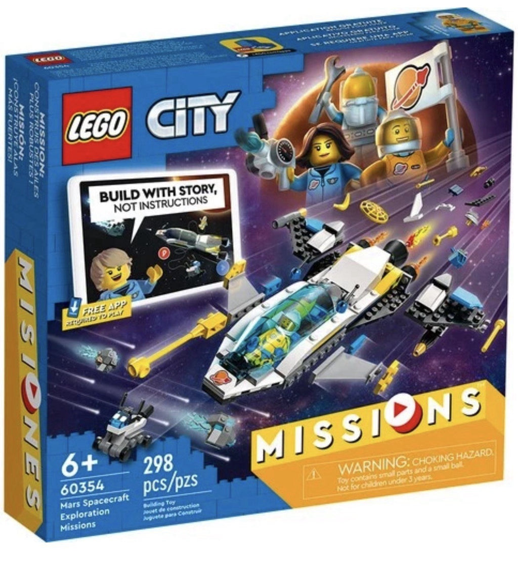 LEGO City Missions Mars Spacecraft Exploration Missions 60354 New