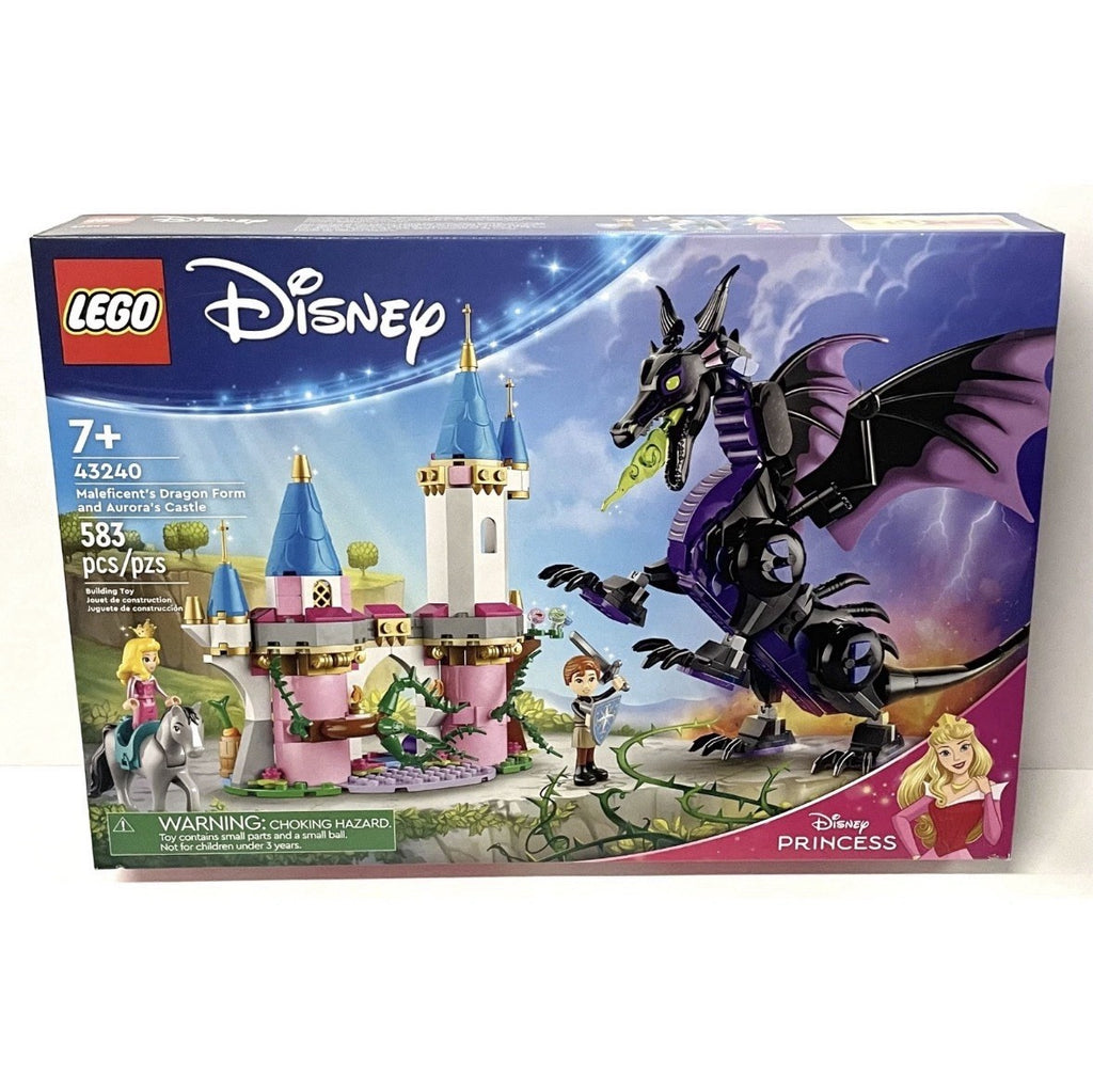 LEGO Disney Princess Maleficent's Dragon Form and Aurora's Castle 43240