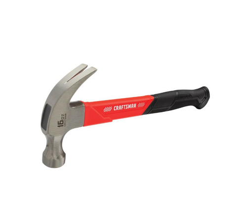 Craftsman 16 oz Smooth Face General Purpose Claw Hammer 10.75 in. Fiberglass