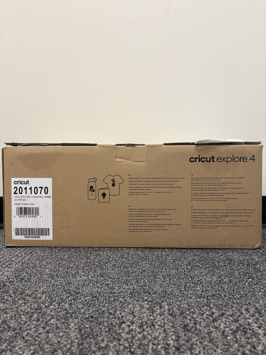 NEW! Cricut Explore 4 Electric Die Cutting Machine - Seashell - 2011070