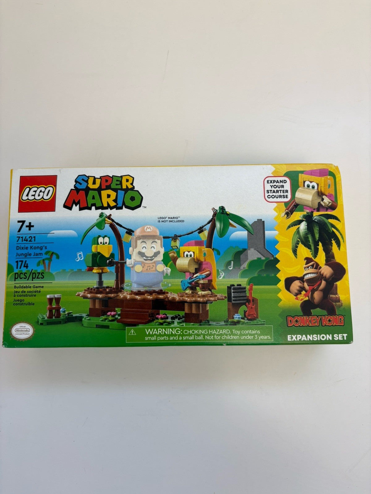 Lego Super Mario 71421 Dixie Kong's Jungle Jam Expansion 174pcs Building Set NIB
