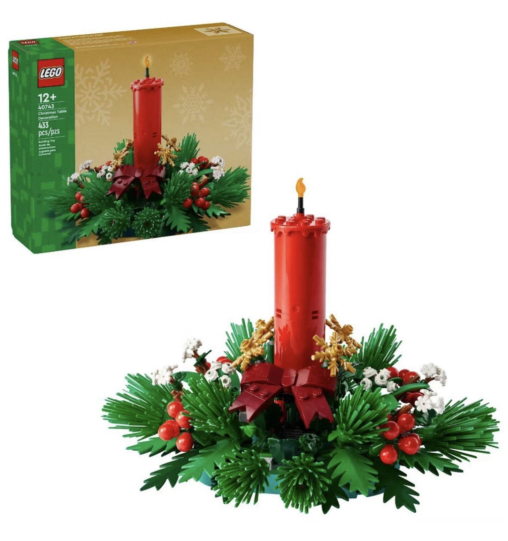 LEGO Christmas Table Decoration Building Toy 40743 Brand New
