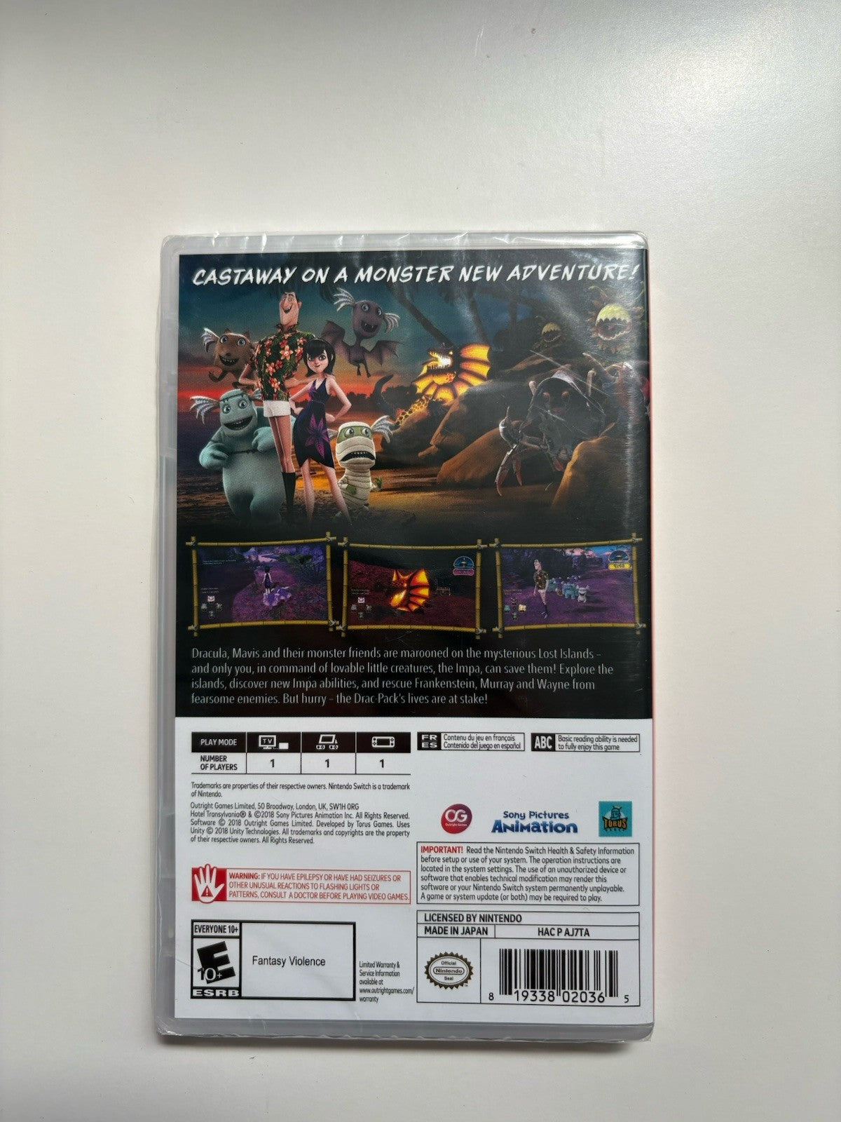Hotel Transylvania 3: Monster Overboard - Nintendo Switch