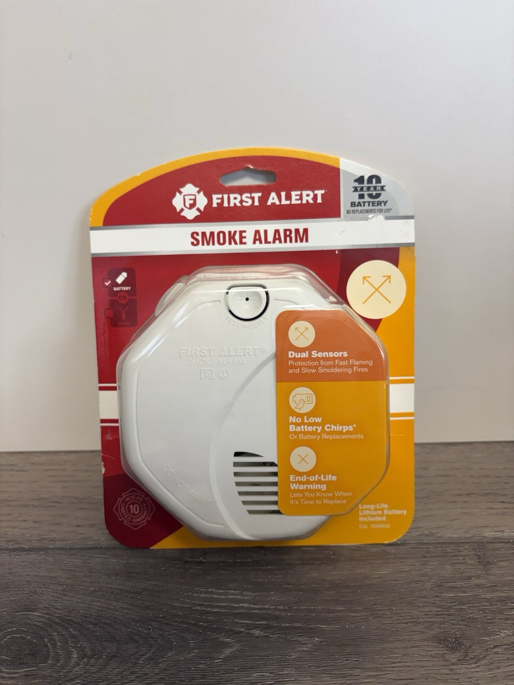 First Alert Smoke Alarm SA3210 w/ Photoelectric & Ionization Sensors 1039842 