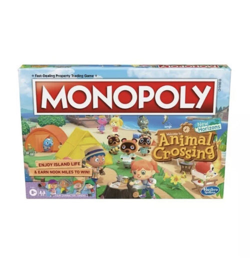 Animal Crossing Monopoly New Horizons Edition Hasbro Brand New