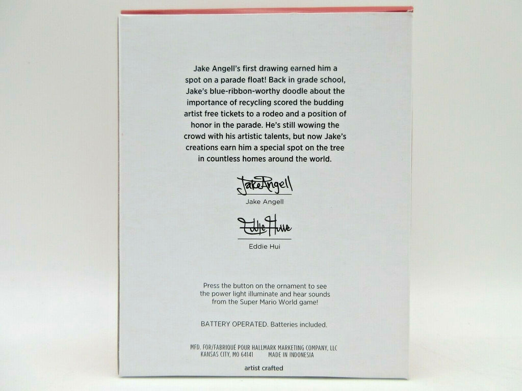 Hallmark Keepsake 2021 Super Nintendo NES Console Magic Light & Sound NEW NIB