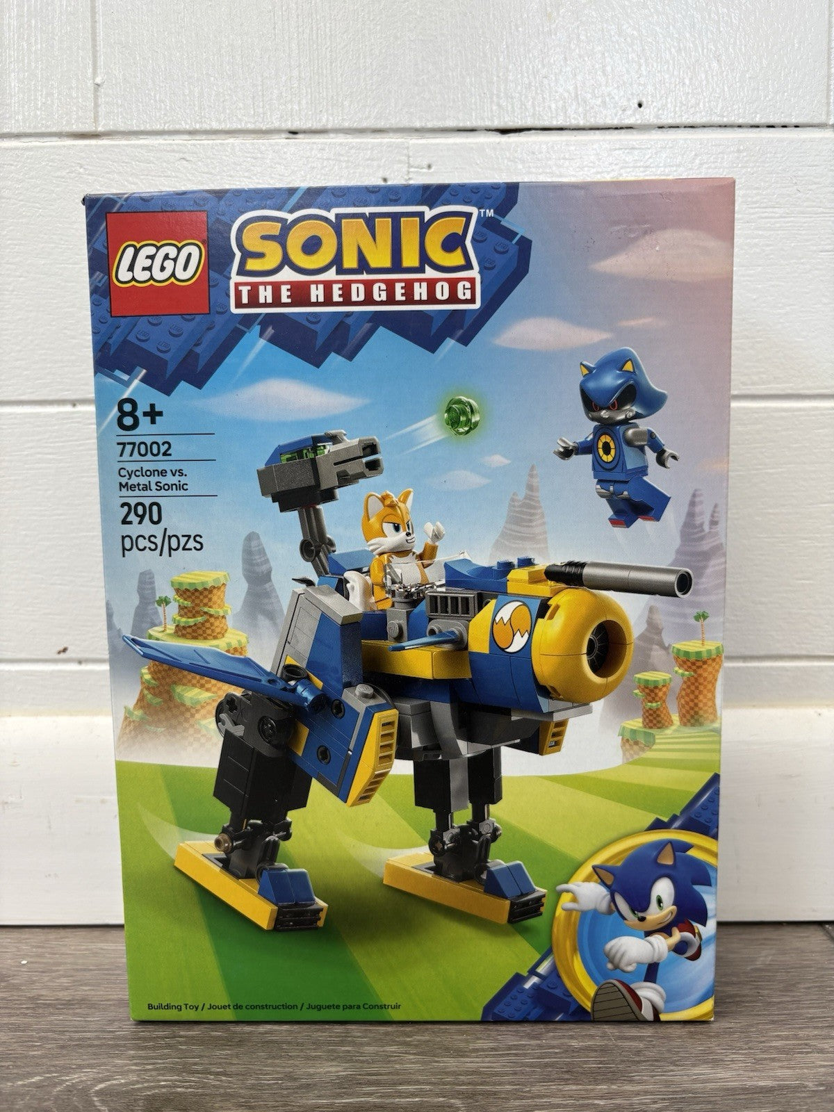 LEGO Cyclone vs. Metal Sonic 77002 Sonic 8+ 290pcs Metal Sonic Tails Sonic New