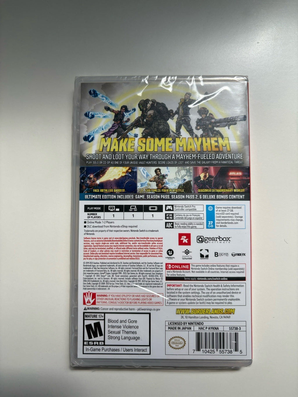 Borderlands 3 Ultimate Edition - Nintendo Switch