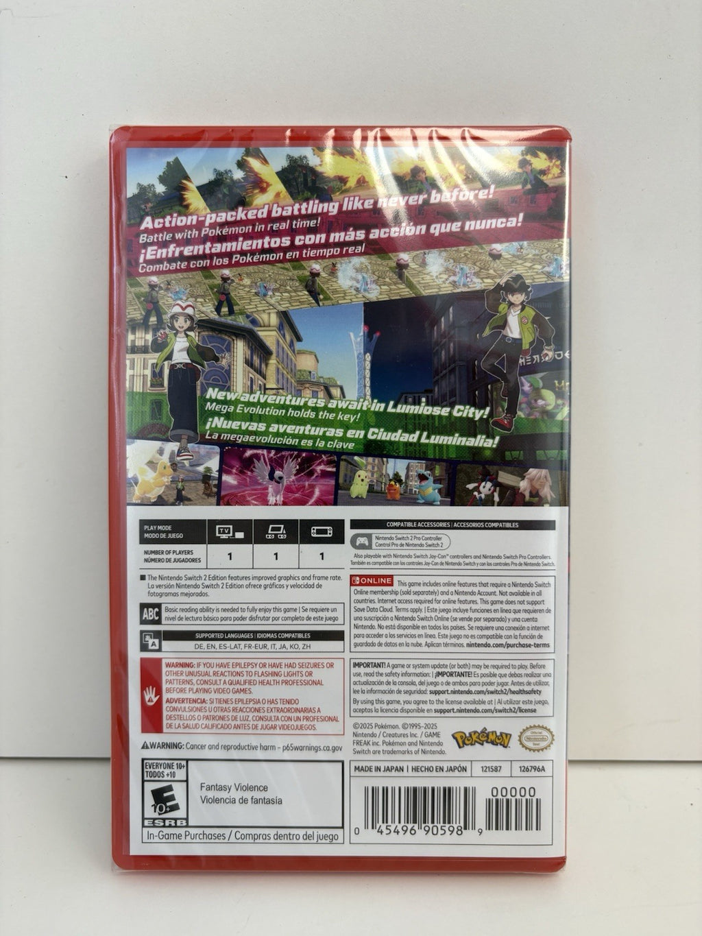 Pokemon Legends: Z-A - Nintendo Switch 2