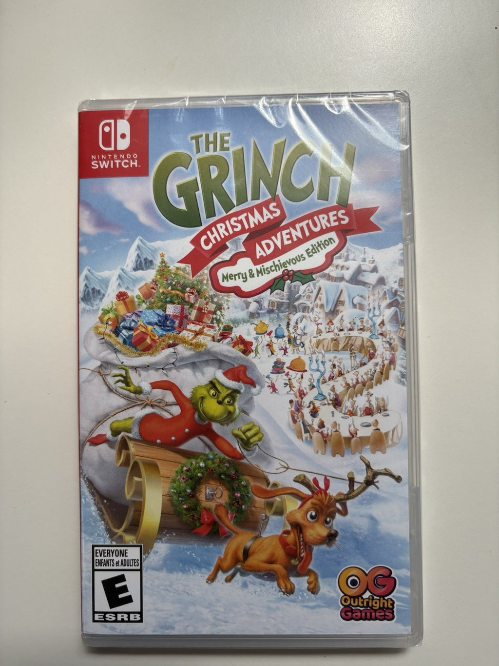 The Grinch Christmas Adventures Merry & Mischievous Nintendo Switch New Sealed