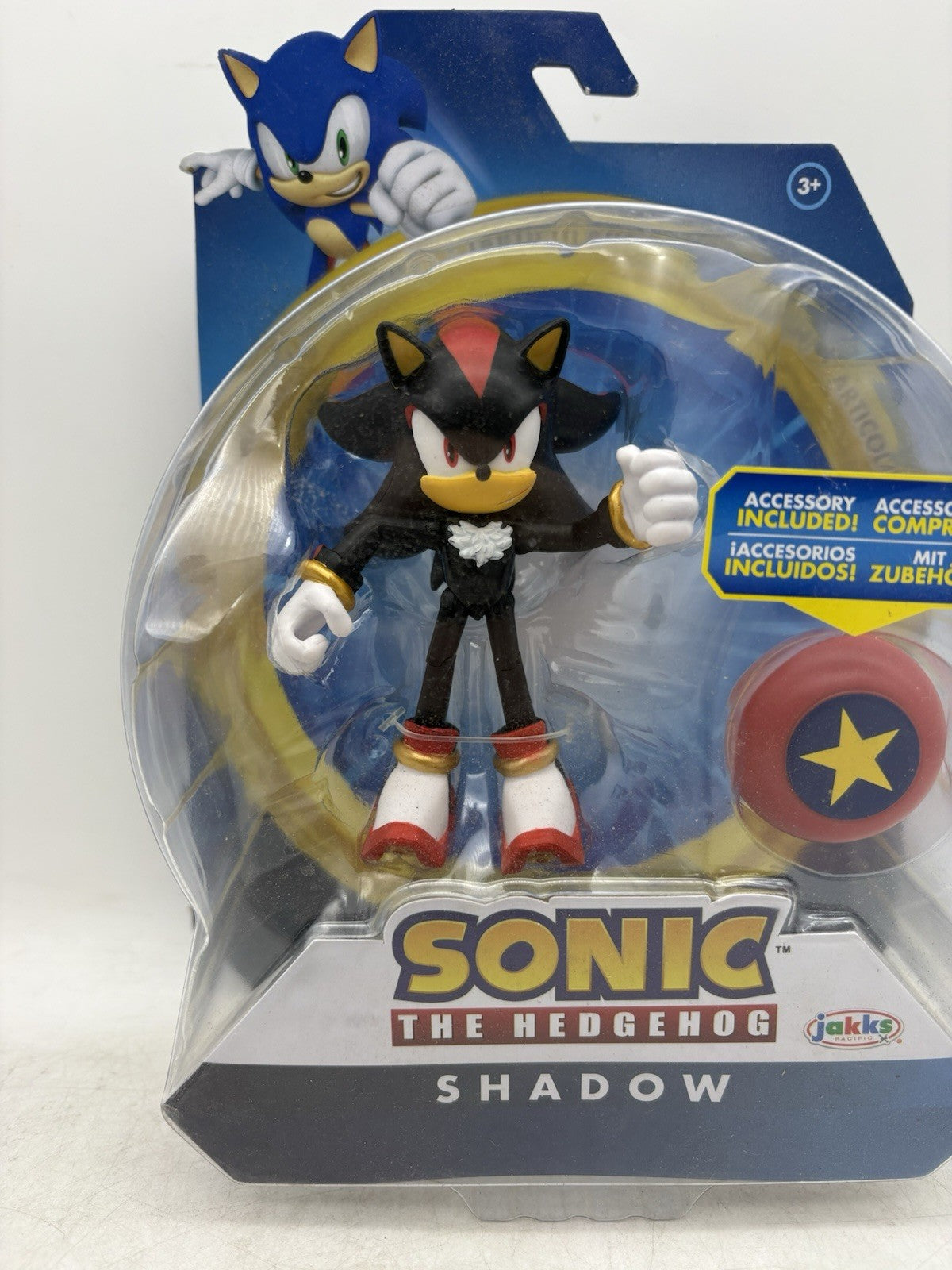 Sonic The Hedgehog - Shadow Figure W Shield Jakks Pacific 2023