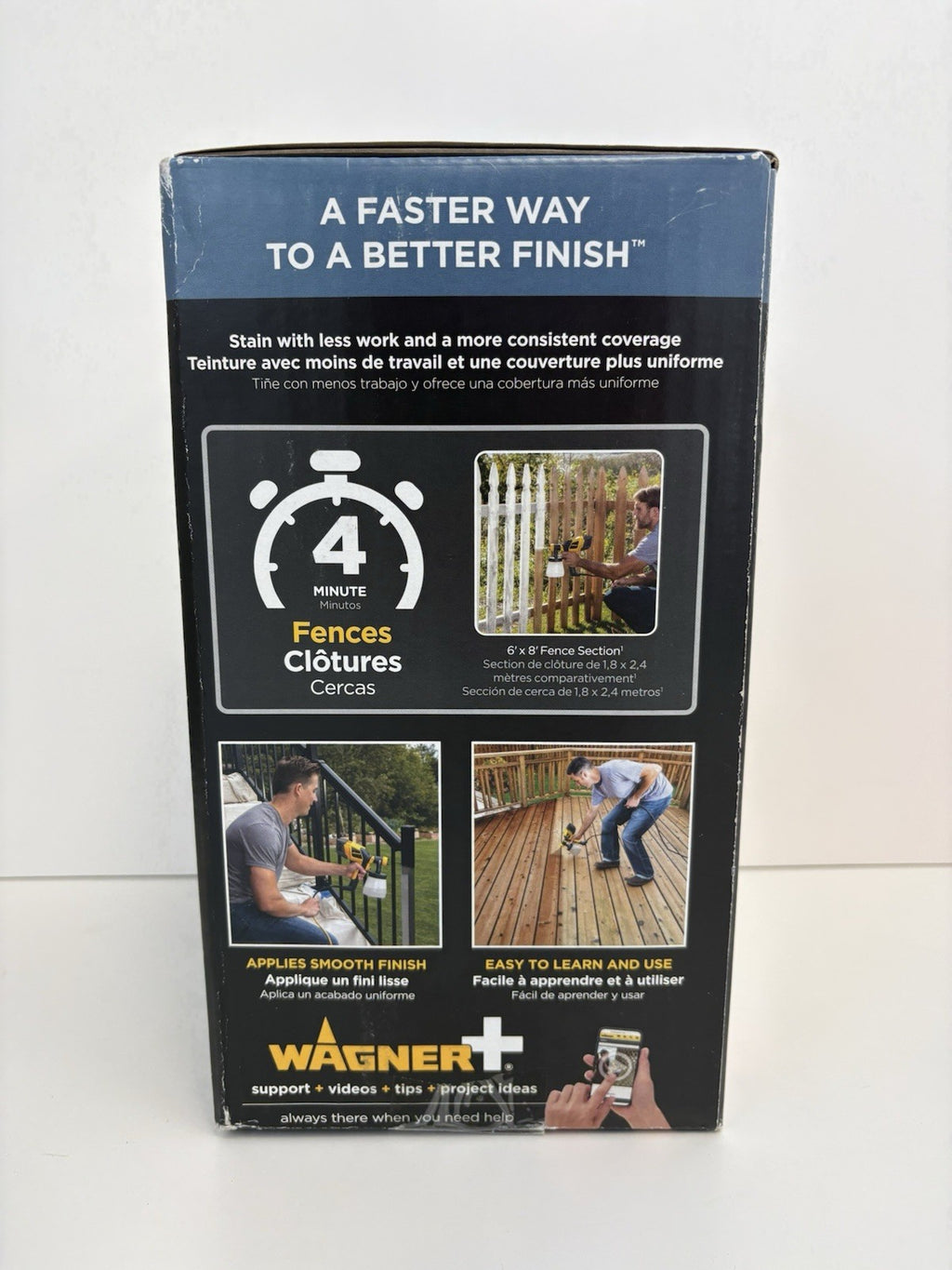 Wagner Control Spray Double Duty HVLP Handheld Paint Sprayer Stain
