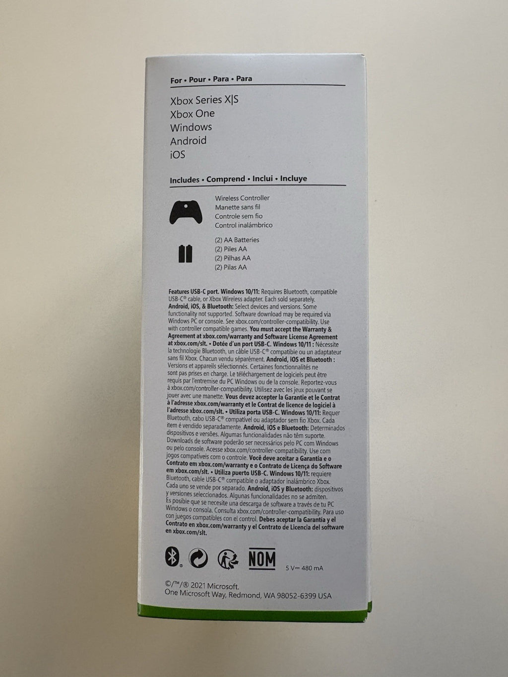 Microsoft Wireless Controller for Xbox Series X/S - Electric Volt