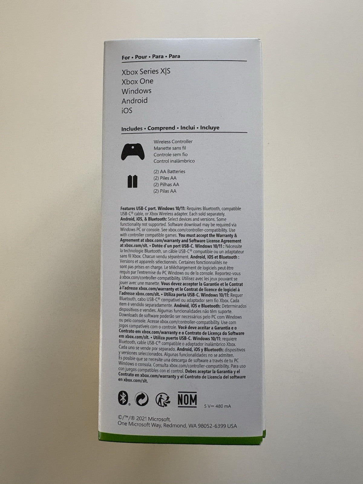 Microsoft Wireless Controller for Xbox Series X/S - Electric Volt