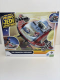 DISNEY STAR WARS  Young Jedi Adventures The Crimson FireHawk Playset