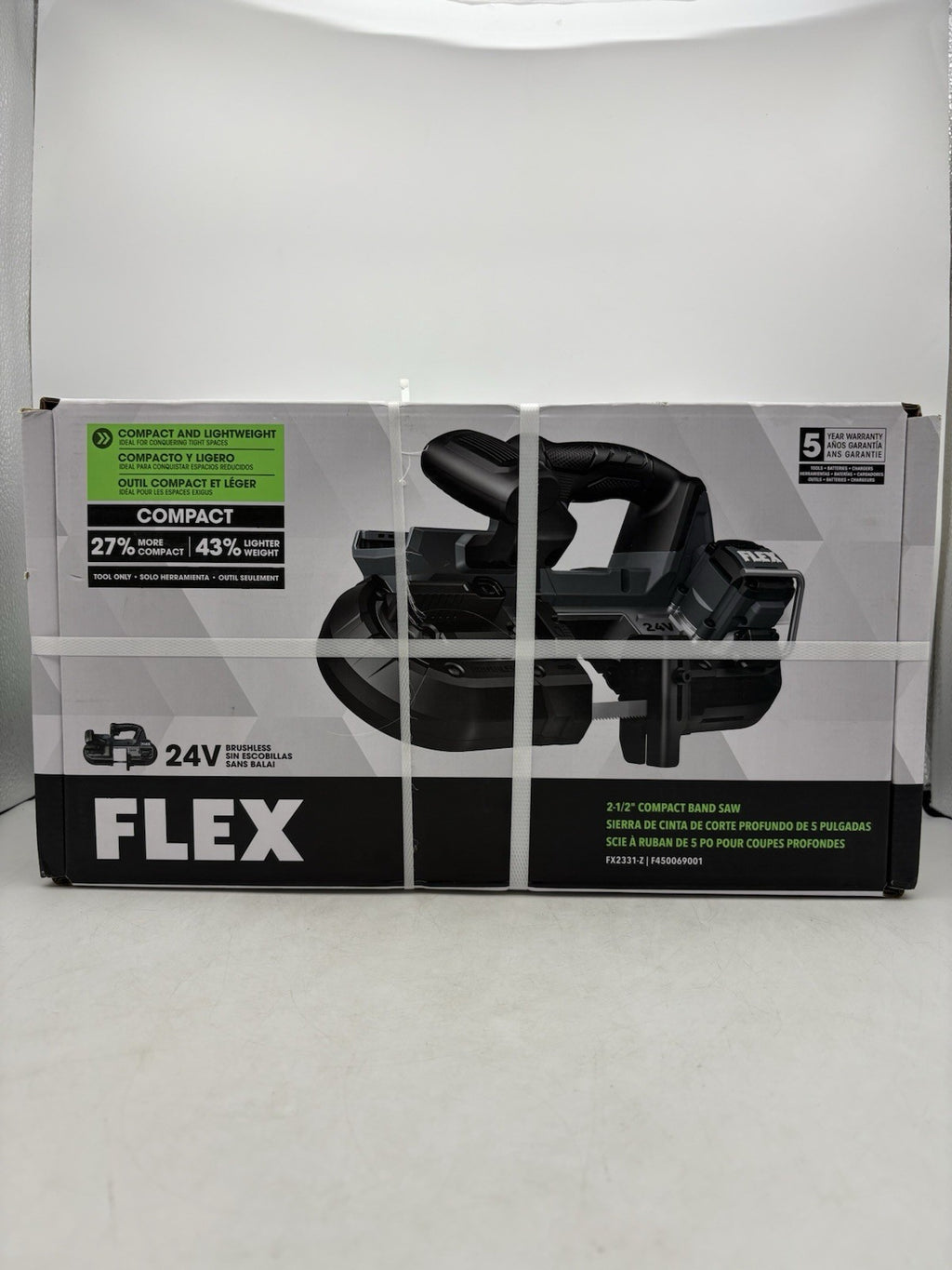 Flex FX2331-Z 24-Volt Cordless 2-1/2-in. Compact Band Saw Bare Tool