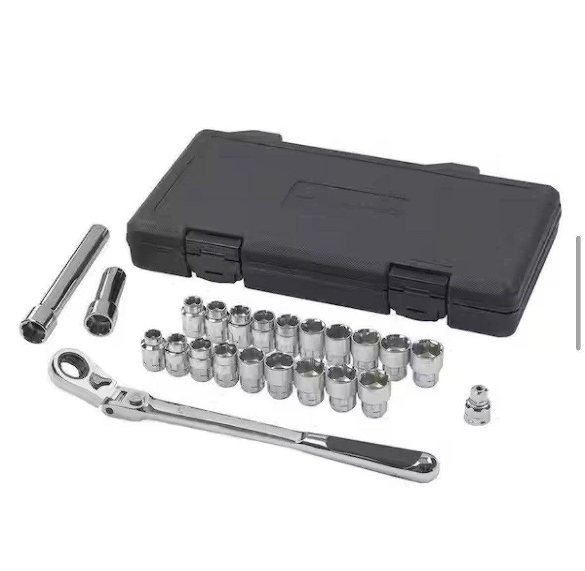 GEARWRENCH 893823 23 Piece 3/8" Drive 6 Point Standard SAE/Metric Tool Set