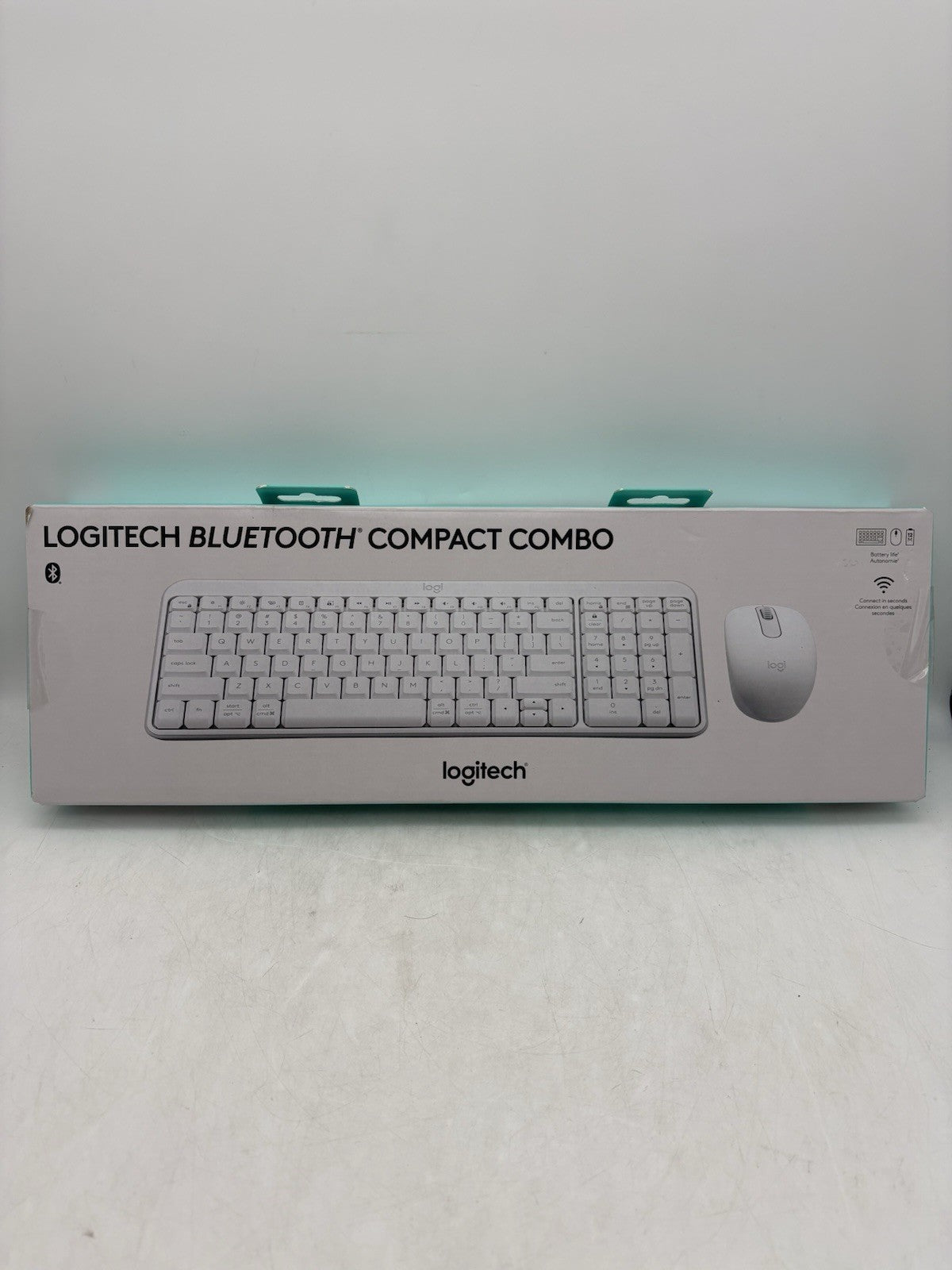 Brand New Logitech Bluetooth Compact Combo – White 920-013508