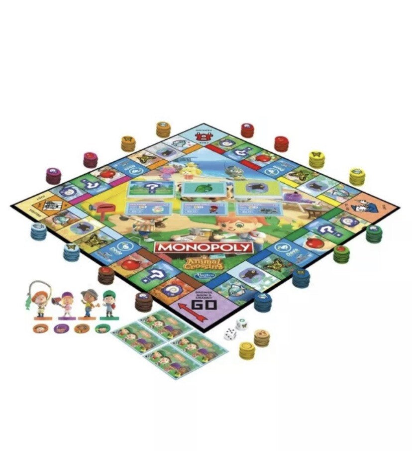 Animal Crossing Monopoly New Horizons Edition Hasbro Brand New