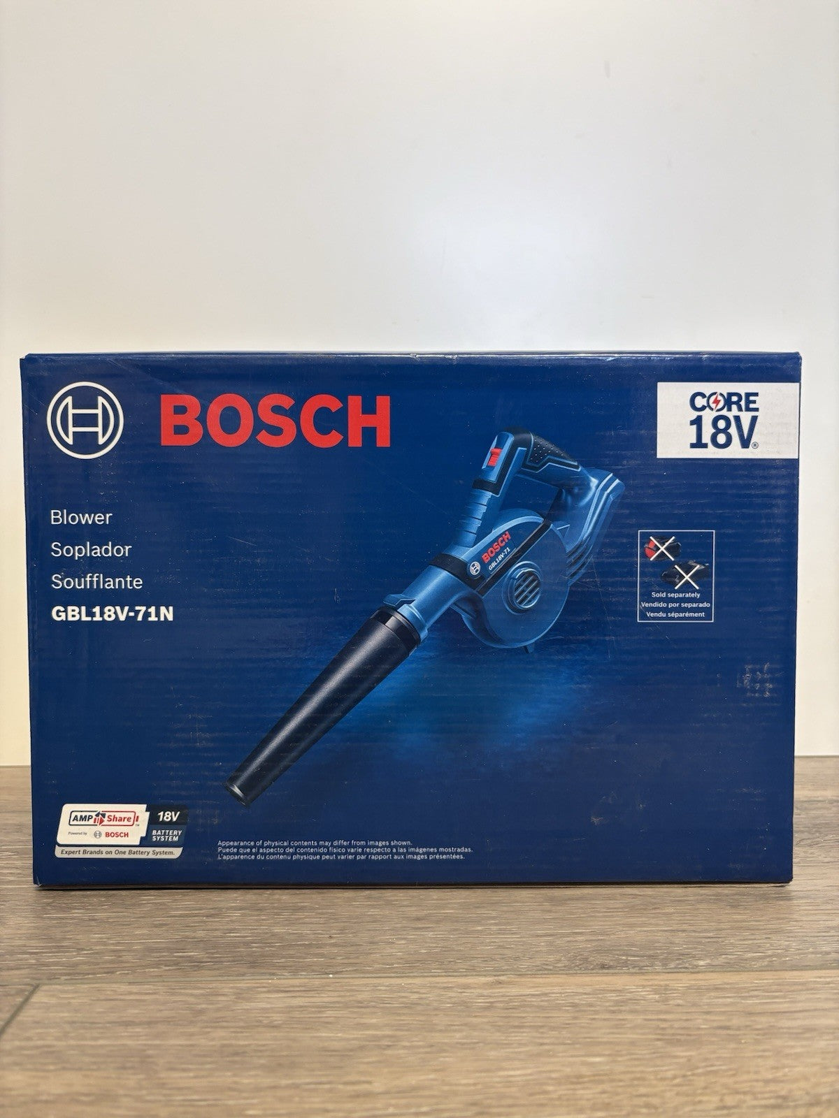 Bosch GBL18V-71N 18V 71 CFM Lithium Ion Cordless Handheld Leaf Blower