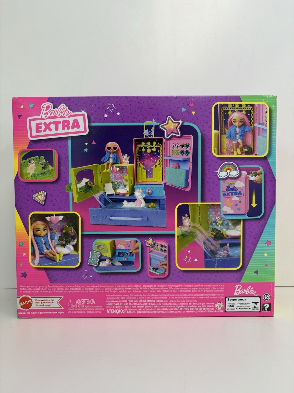 Barbie Extra Pets & Minis Doll Playset Exclusive W Accessories