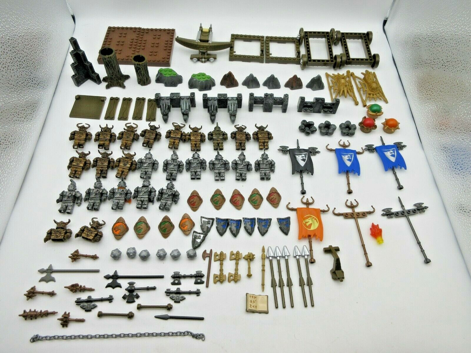 Mega Blocks Wars Mini Figures Figs & Accessories Huge Lot  