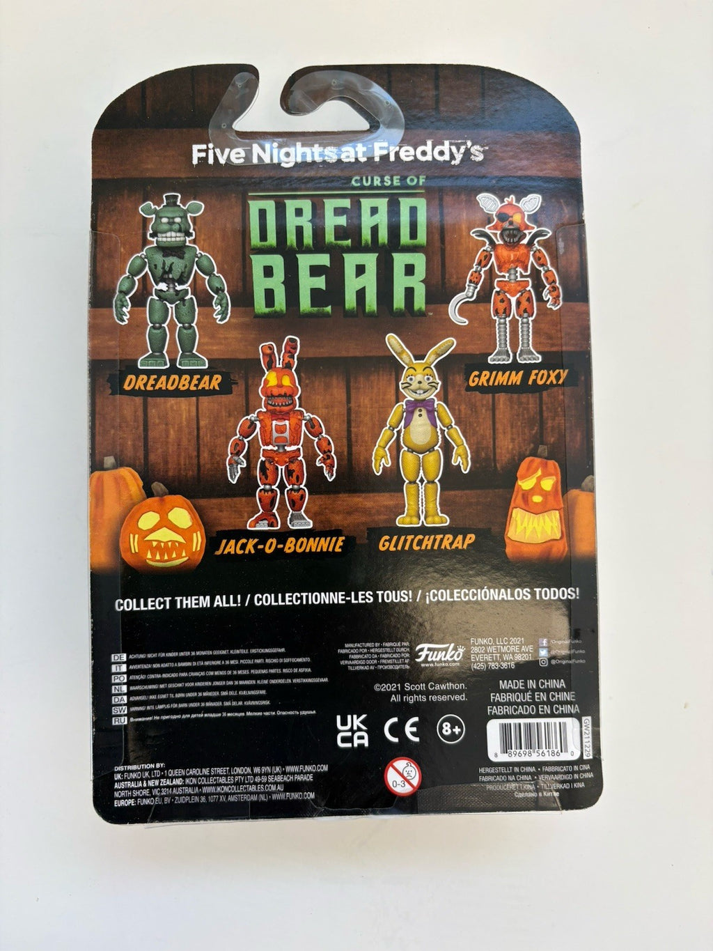 Funko Five Nights at Freddy's - Jack-O-Bonnie 5” Action Figure (2021)