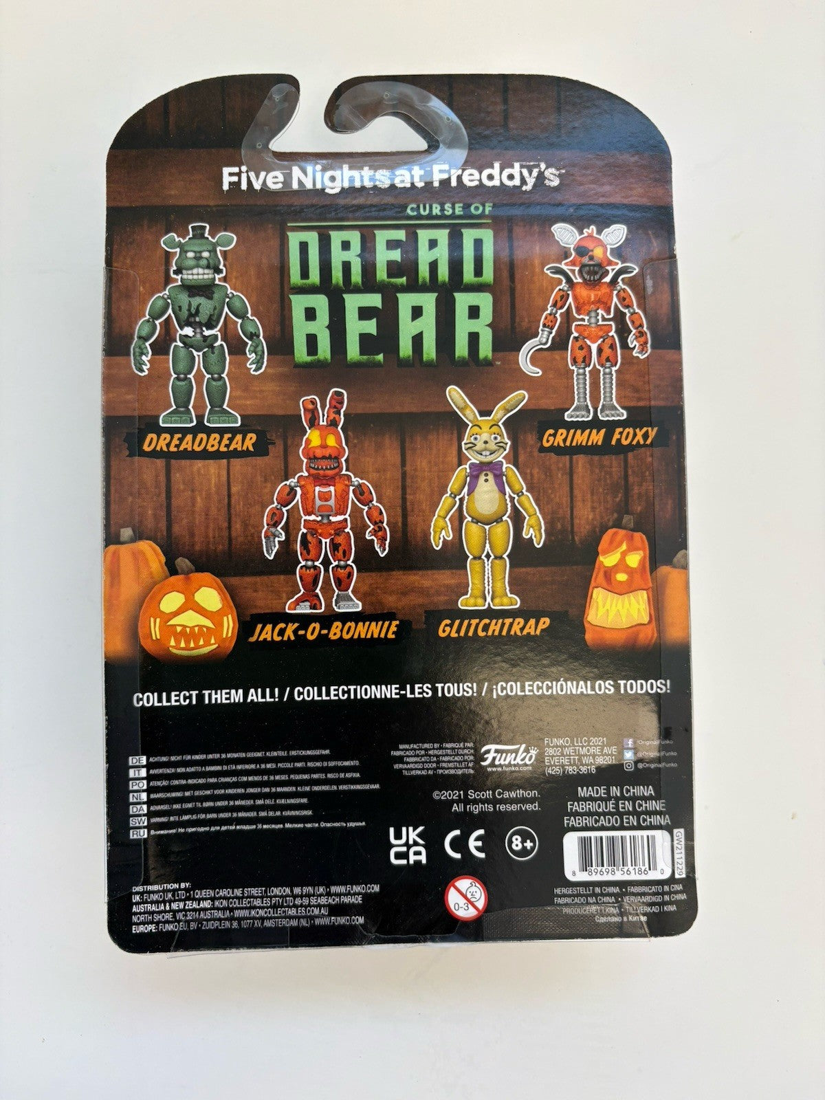Funko Five Nights at Freddy's - Jack-O-Bonnie 5” Action Figure (2021)