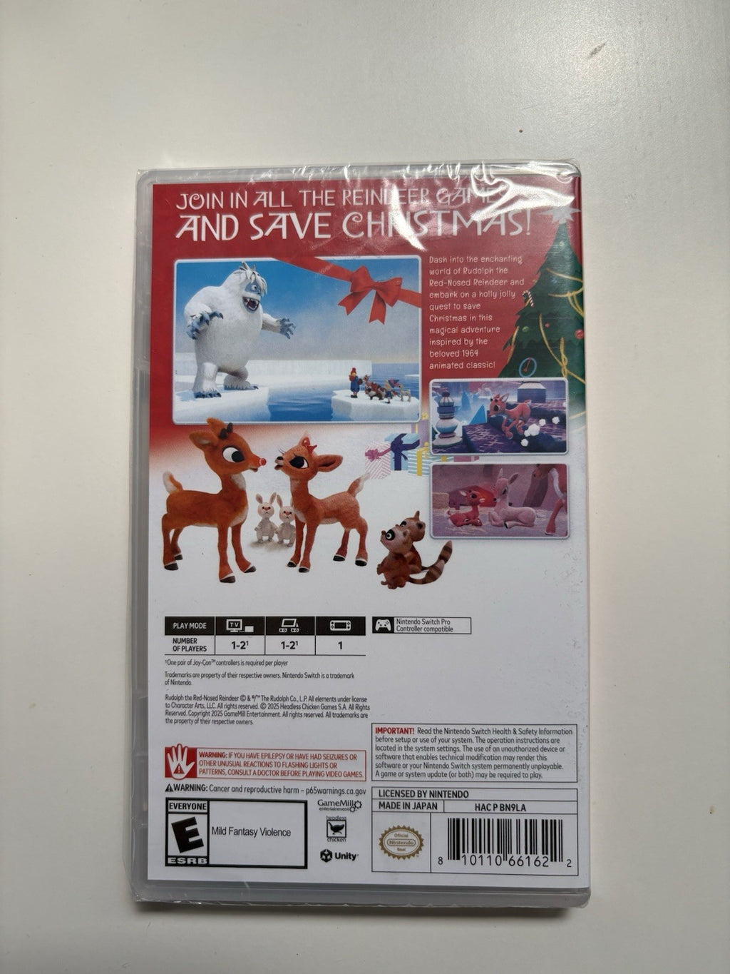 GameMill Rudolph The Red Nosed Reindeer (Nintendo Switch)