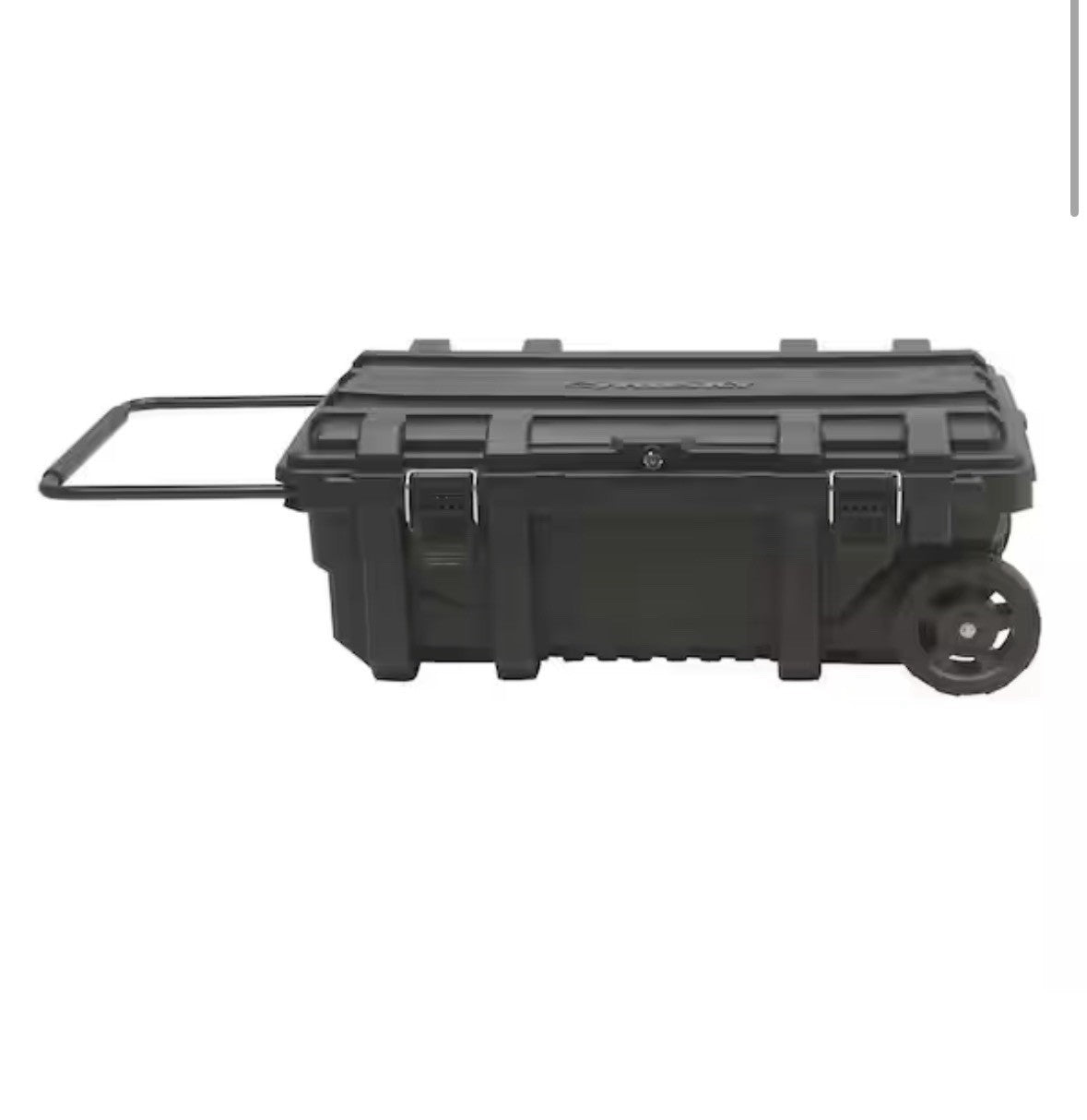 Husky 23 in. 25 Gal. Black Rolling Toolbox with Keyed Lock