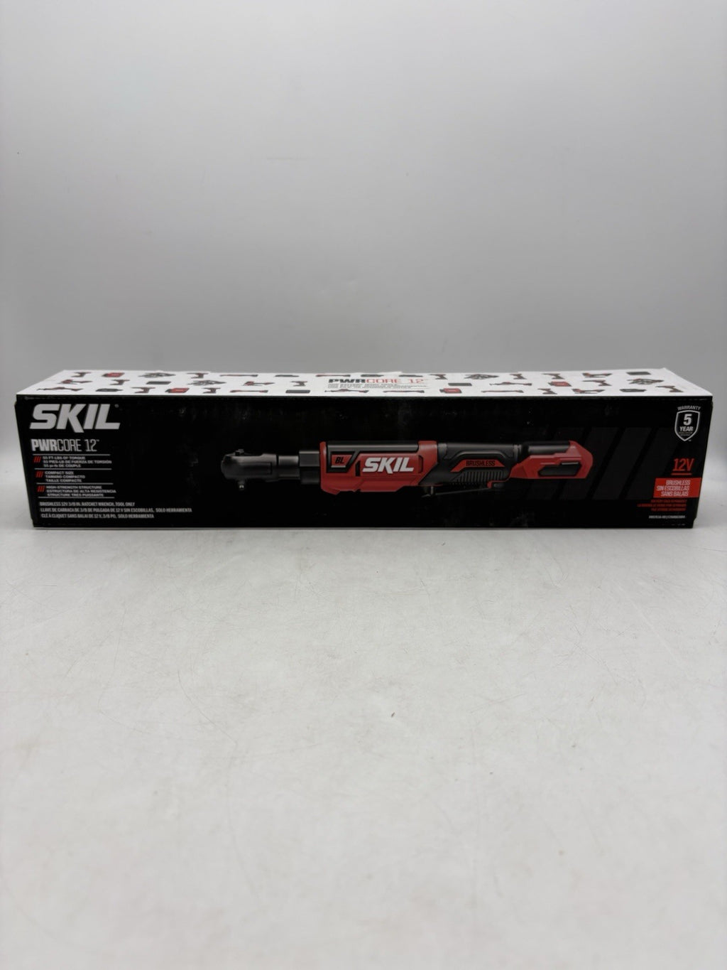 SKIL PWRCORE Brushless 12V Variable speed 3/8” Ratchet RW5763A-00 New in Box
