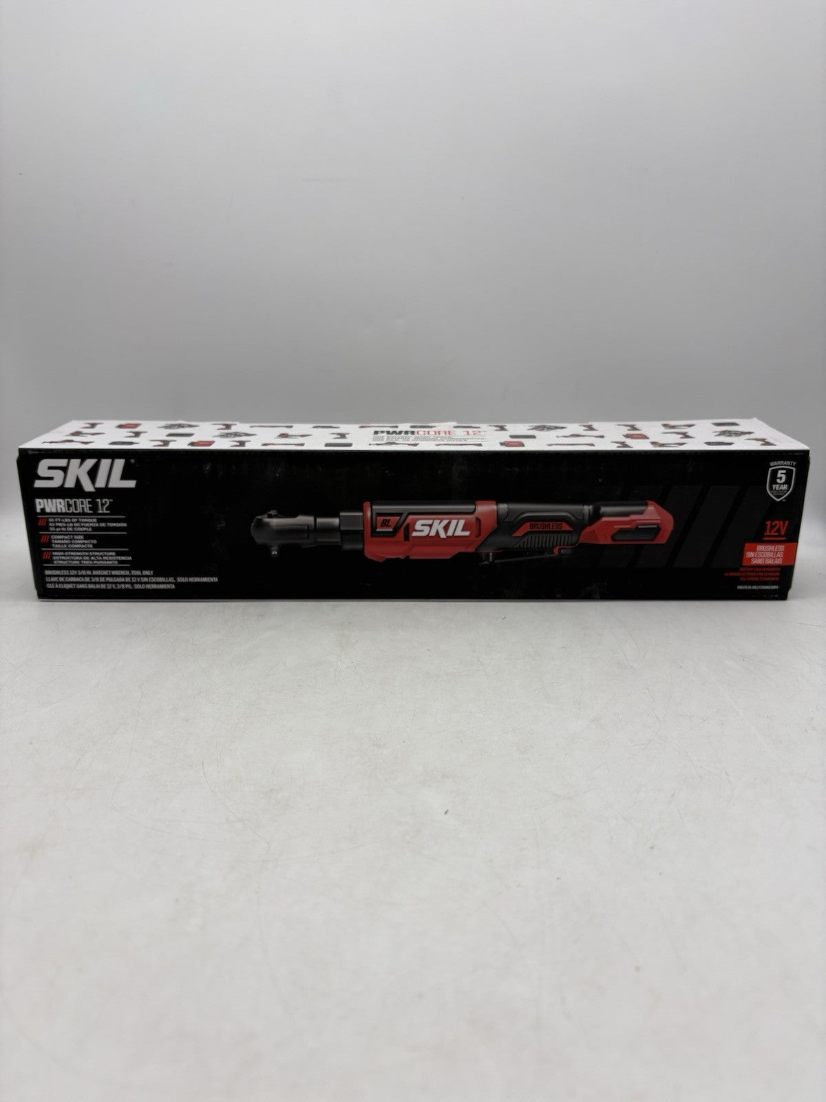 SKIL PWRCORE Brushless 12V Variable speed 3/8” Ratchet RW5763A-00 New in Box