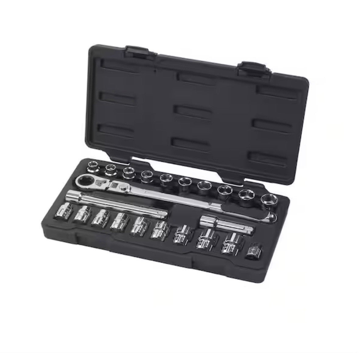 GEARWRENCH 893823 23 Piece 3/8" Drive 6 Point Standard SAE/Metric Tool Set