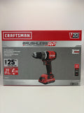 Craftsman V20 Brushless Cordless Drill Kit CMCD713C1, 1.5Ah Battery & Charger