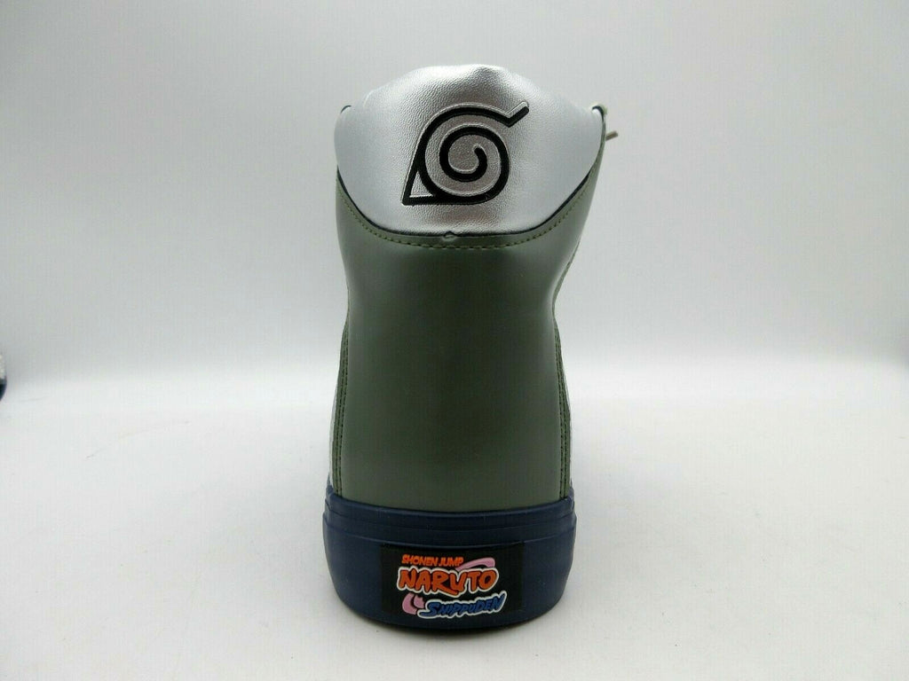 Naruto Shippuden Kakashi Run Hi-Top Sneakers Shoe Size 8 Anime 